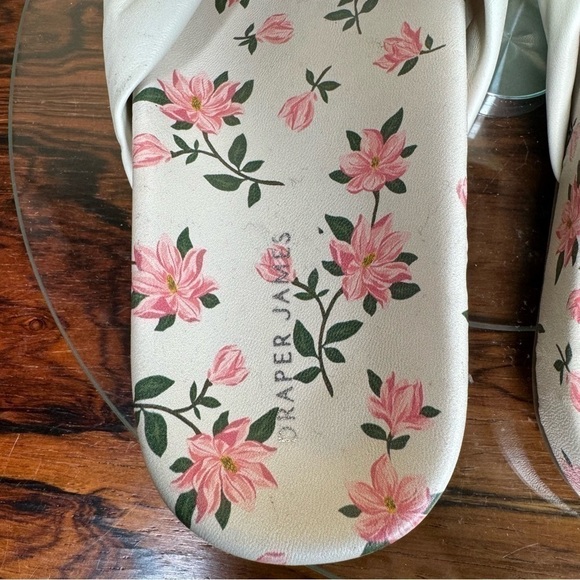 Draper James Stella Slide Sandal white in size 7 - Picture 10 of 16